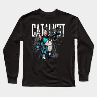 Apex legends Catalyst middle white Long Sleeve T-Shirt